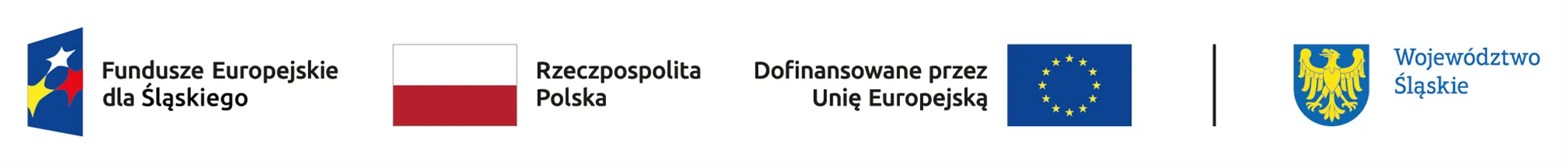 Fundusze Europejskie dla Śląskiego, Rzeczpospolita Polska, Dofinansowane przez Unię Europejską, Województwo Śląskie